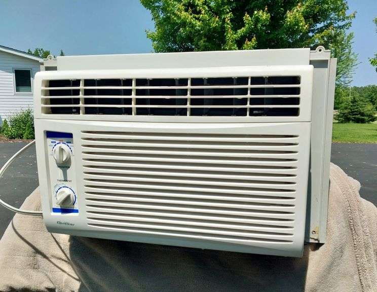 5,250 btu window air conditioner. Works great. Clean.