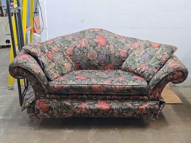 Vintage Floral Couch