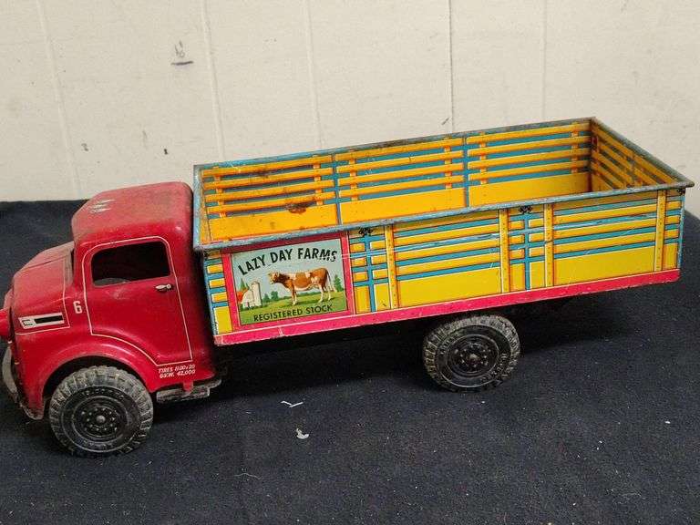 1950's Marx Lazy Day Farm truck
