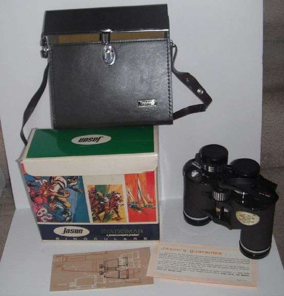 NEW - Jason Statesman Model 165 Binoculars - Original Box = Buy it Now $25.00