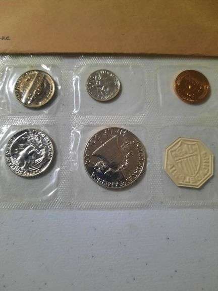 1958 United States Mint Silver Proof Set