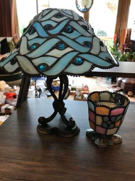 PartyLite Tiffany Style Candle Holders