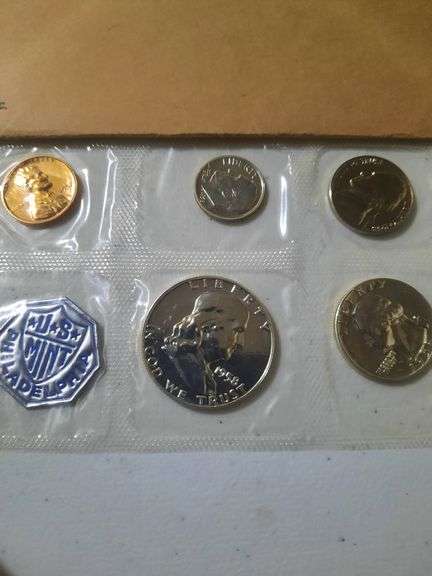 1958 United States Mint Silver Proof Set