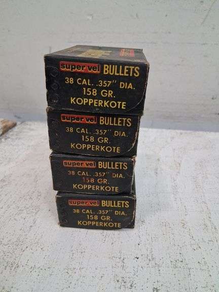 4 boxes 38 cal bullets. 2c - Lil Dusty Online Auctions - All Estate ...