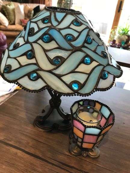 PartyLite Tiffany Style Candle Holders