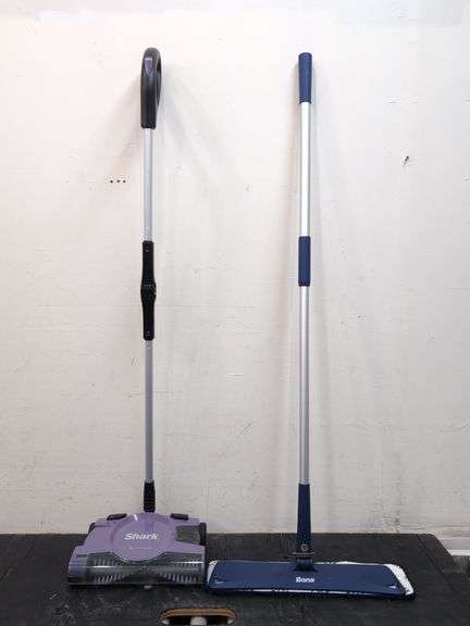 Bona dust mop, Shark rechargeable sweeper