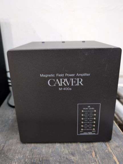 Carver magnetic field power amplifier, model M-400a