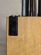 Farberware Knife block with knife sharpener built and knives