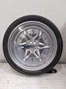 14" tire rim clock. 1b