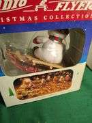 2 Radio Flyer table top ornaments