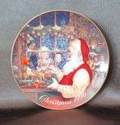 3 Christmas plates