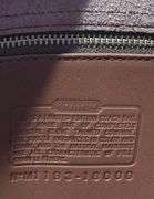 Tan Coach Saddle Bag