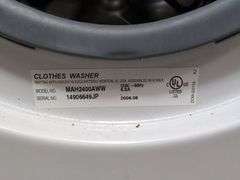 Maytag front load washing machine