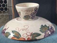 Fruit Bowl on Pedestal Base
