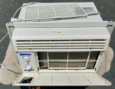5,250 btu window air conditioner. Works great. Clean.