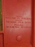 Plastic Red Little Tikes Outdoor Chair. 5A