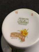 Daffodil Lime Shelly cup and saucer