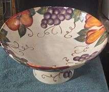 Fruit Bowl on Pedestal Base