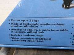 RV ladder bike rack NIP. 11a