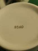 Oriental set of dishes 12 cups 12 saucers