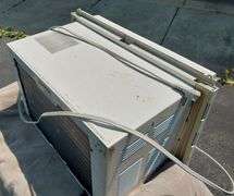 5,250 btu window air conditioner. Works great. Clean.