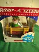 2 Radio Flyer table top ornaments