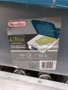 2 under bed storage totes, bubble wrap and more