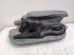 Ceramic panther figure. 1c
