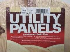 24" solid pine table top NOS. 3a