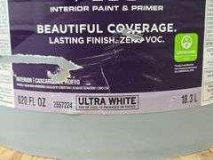 UNOPENED Ovation Plus Ultra White Interior Paint. 5E