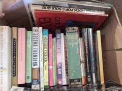 Large lot of books (7 boxes) - variety of genres