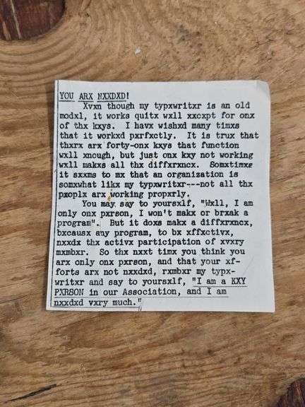 Antique Corona Typewriter No. 3 with Manual (BIN $200). FR