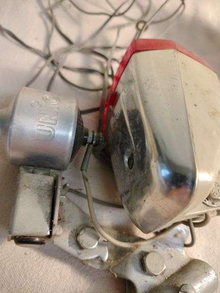 Vintage bicycle lights