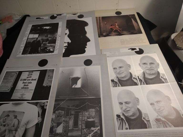 6 Magazines on photography 1984-1989