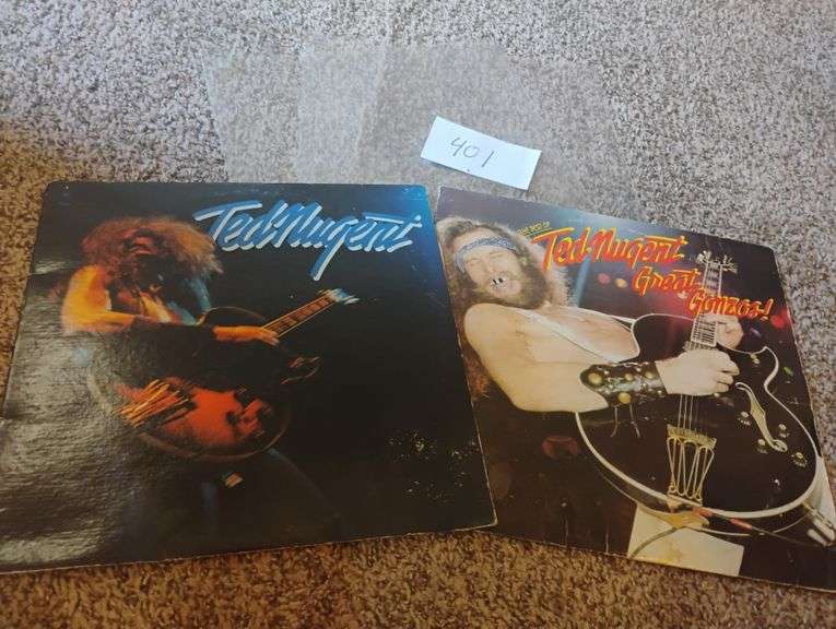 2 TED NUGENT RECORDS