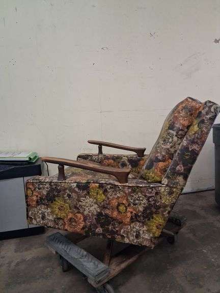 Vintage floral chair