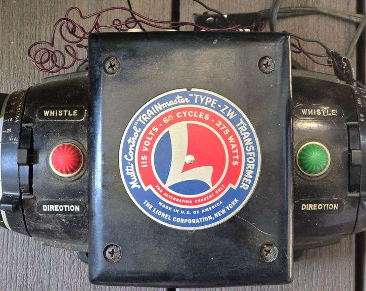 Vintage Multi-Control "Train Master" Type-ZW Transformer
