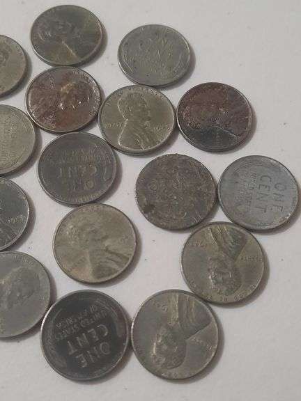 1943 Wartime Steel Pennies