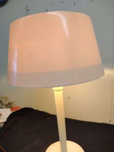 Rare Mid-Century modern Post Atomic age lightoller table lamp 22" tall