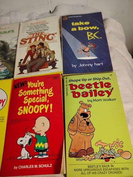Vintage comic books
