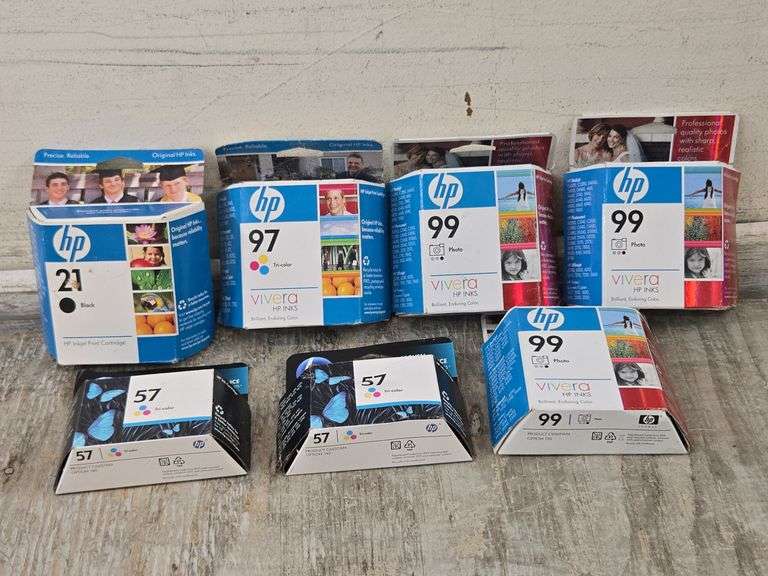 HP Ink Cartridges. 7D