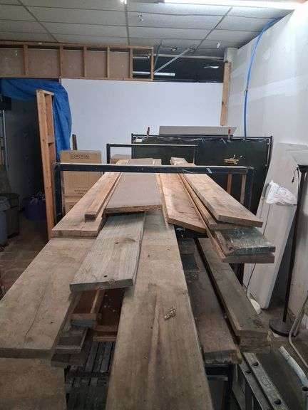 Wood lot 1: top shelf