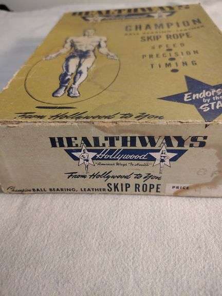 2 Vintage work out equipment in boxes