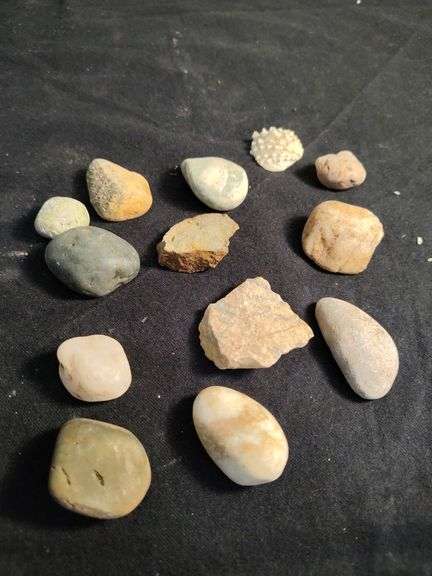 Variety of stones