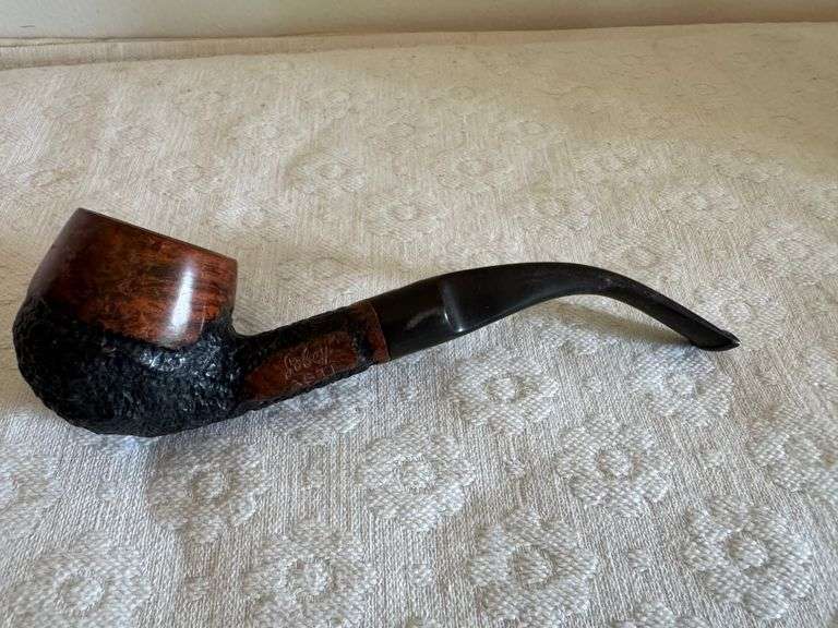 VTG Jobey Pipe #995, Partially Rusticated Estate Pipe
