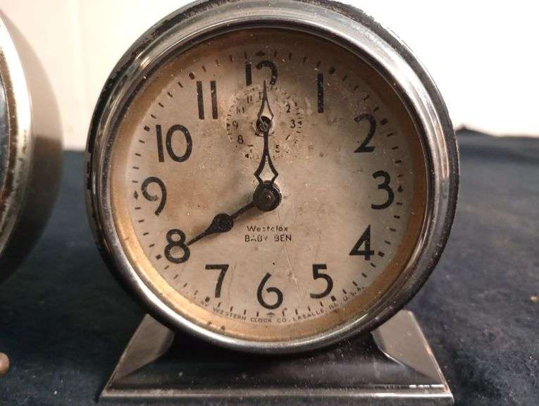Westclox Baby Ben and Gabriel clock