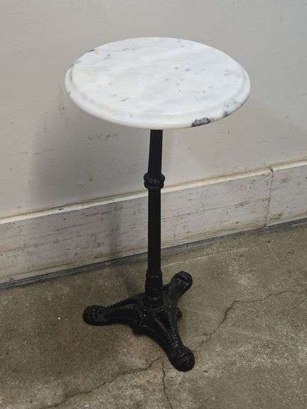 Small Marble Top End Table