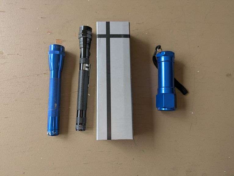 Four (4) LED Flashlights one brand new in box - Lil Dusty Online ...