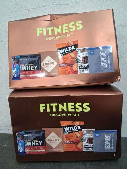 Fitness snacks, whey concentrate, and sleep gummies. 2d