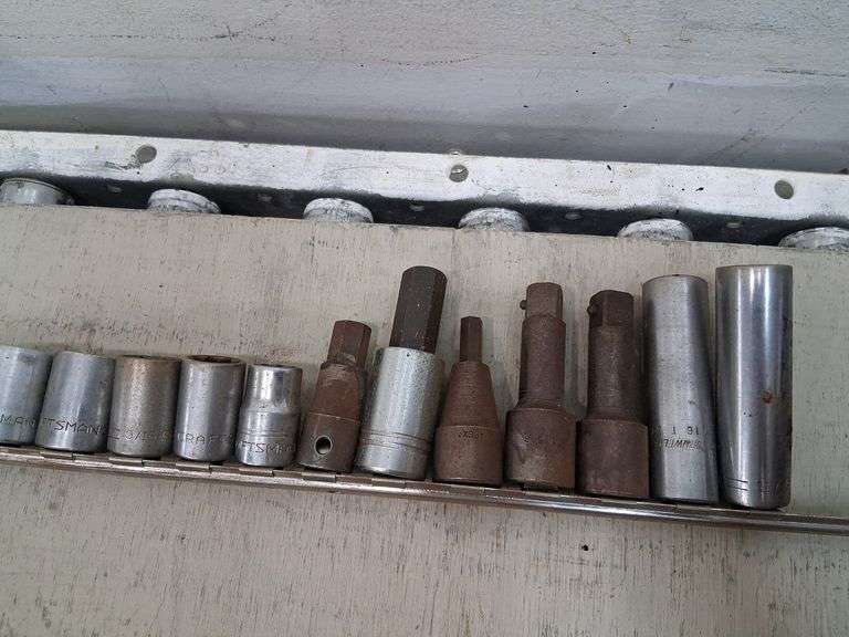 Hatchet, sockets, and more. 3c